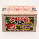 Metropolitan Tea Apple SPICE Tea in Wooden Box 25 bags