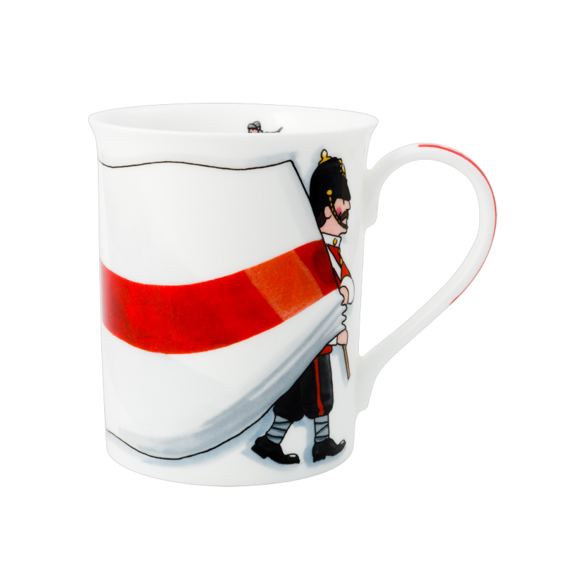 Alison Gardiner St-George Flag Mug – Taste Of Britain