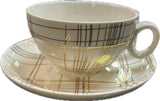 Grace's Teaware Gold Cup/Saucer Set