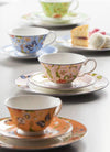 Aynsley Cottage Garden set of 4 Teacup & Saucer