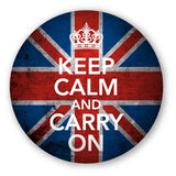 Union Jack Keep Calm & Carry On Magnet