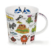 Dunoon Cairngorm Shape Simply Scotland Mug 17oz