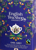 English Tea Shop Organic Earl Grey 20 Tea Bag Sachet