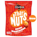 Walker's That’s Nuts Doritos Chilli Heatwave Sharing Coated Peanuts 160g