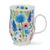 Dunoon Suffolk Floral Burst Blue Mug