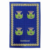 Scottish Thistle Spiral Tea Towel
