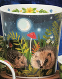Dunoon Lomond Nocturne Hedgehog Mug 11oz