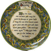 Irish Blessing 8" Plate Irish Weave