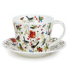 Dunoon Islay Shape Secret Wood Cup & Saucer set 12oz