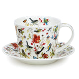 Dunoon Islay Shape Secret Wood Cup & Saucer set 12oz