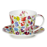Dunoon Islay Floral Fiesta Cup & Saucer 11.5oz