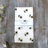 Bee Pure Cotton Tea Towel
