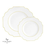 Luxe Party Plastic Dinner Plates Only 10 Per packs