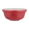 Mason Cash Deck the Halls Size 30 Red Mixing Bowl, 1.15 Quart