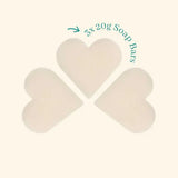 English Soap Co. Merry Christmas Heart Guest Soaps 3x20g