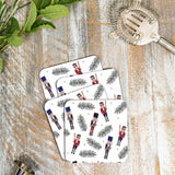 Toasted Crumpet UK Nutcracker Set of 4 Coasters