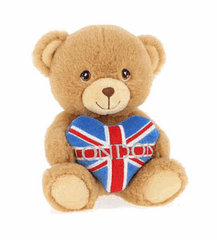 Keel Toys UK London Heart Bear 15cm – Taste Of Britain