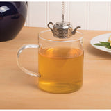 Stainless Steel Teapot shape with Caddy infuser