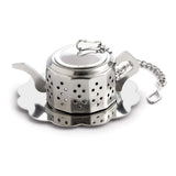 Stainless Steel Teapot shape with Caddy infuser