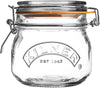Kilner Square Swing Top Glass Jar | 17oz
