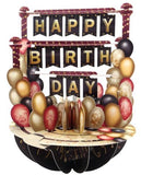 3D Santoro Pirouettes - Birthday Balloons