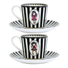 Santoro Gorjuss  2 Teacups & saucer set