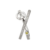 Shanore Celtic Jewelry Sterling Silver Peridot & CZ Claddagh Ring
