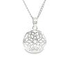 Woods Celtic Silver Plated 6 Trinity Pendant