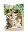 Santoro Terriers Playing Swing Card