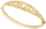 Solvar Gold Plated Celtic Design Bracelet