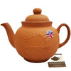 Teapot Terracotta 4 cup Logo