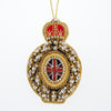 Decoration- Union Jack Crystal Brooch Decoration