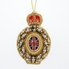 Decoration- Union Jack Crystal Brooch Decoration