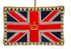 Decoration- Large Union Jack Flag with Pearls Decoration
