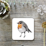 Toasted Crumpet UK Christmas Robin Set of 4 Coasters