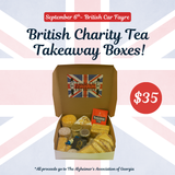 Afternoon Tea Box for Charity ONLY September 6th, 2025 (PRE ORDER NOW ONLINE) NO SHIPPING