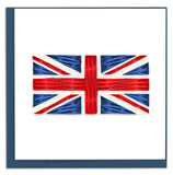 Quilled Union Jack Card