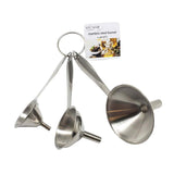 FUNNEL SET - Stainless Steel 3pc set