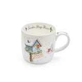 Wrendale Designs Santa Stop Here Mug 11oz