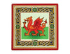 Welsh Red Dragon Ceramic Coaster