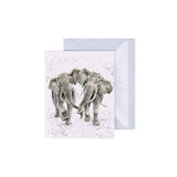 Wrendale Mini Enclosure Card Irrelephant