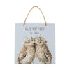 Wrendale Owl Wooden plaque