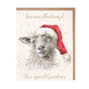 Wrendale To a Special Grandson Christmas Card