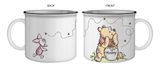 Winnie the Pooh But First Hunny 20oz Ceramic Camper Mug