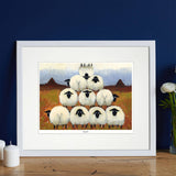 Thomas Joseph Eejits - Sheep Artwork Print
