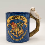 Harry Potter Hogwarts 20oz Shaped Handle Ceramic Mug