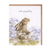 Wrendale Here for You Sympathy Card.