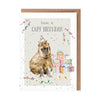 WRENDALE 'The Happy-Bara' Capybara Birthday Card