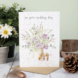 Wrendale 'Squeak-Hearts' Mouse Wedding Card