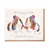Wrendale Its Be-Guinea Guinea Pig Christmas Card